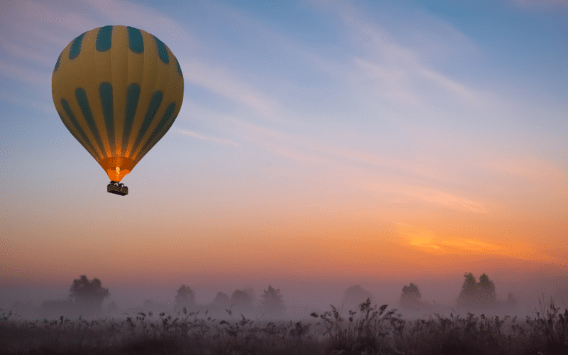 Hot Air Balloon Rides at Sunrise